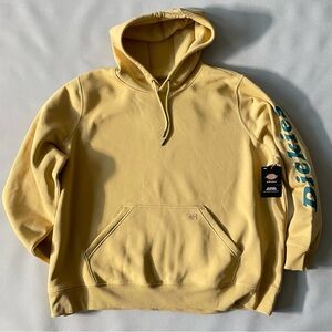Dickies Light Mustard Yellow Heavyweight Graphic Hoodie NWT Women’s Size 3X
